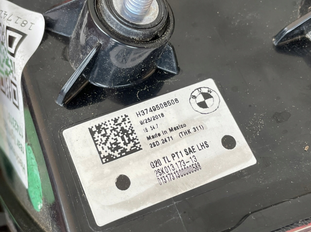 BMW G20 G80 USA Tail light LH, OEM, Part number: 7495085 7495089