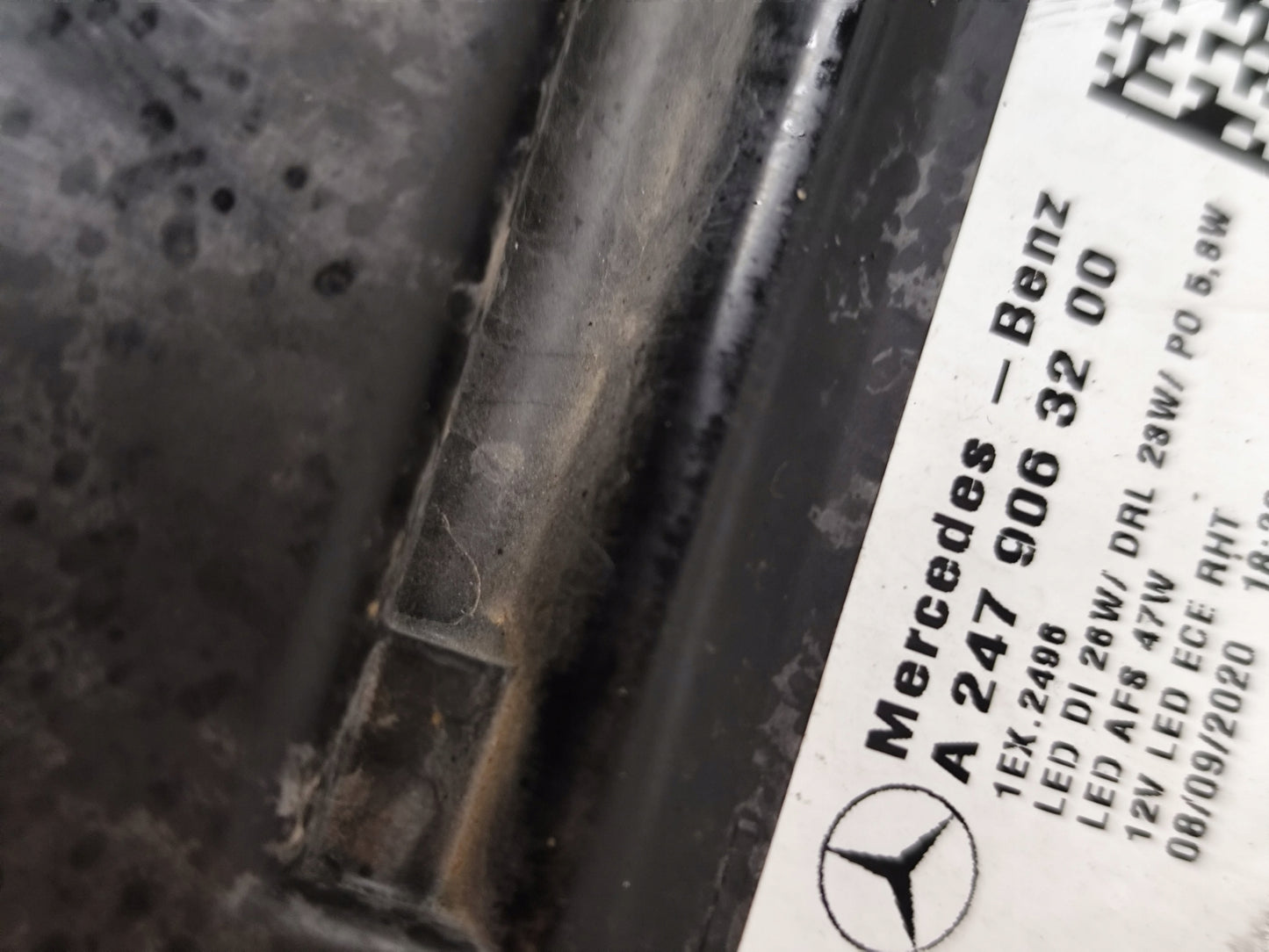 Mercedes Benz GLB 247 headlight LED performance, OEM, Part number: A2479063200 , A2479063100