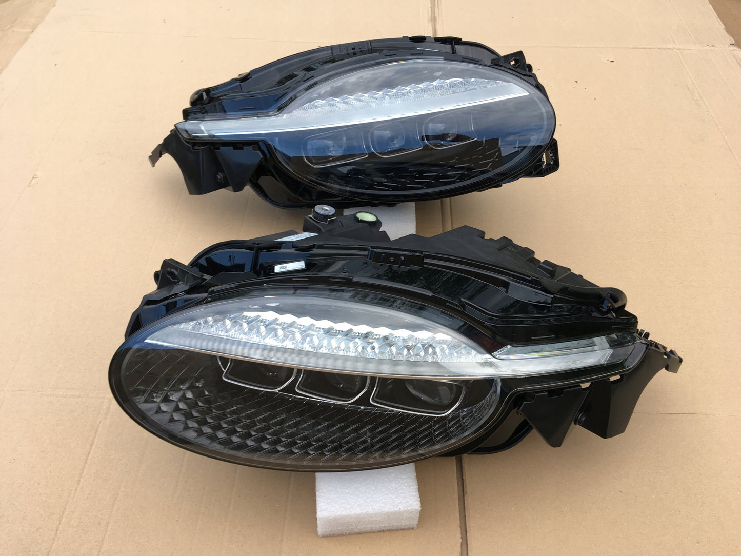 Bentley Continental GT headlight CRYSTAL SWAROVSKI, OEM Part