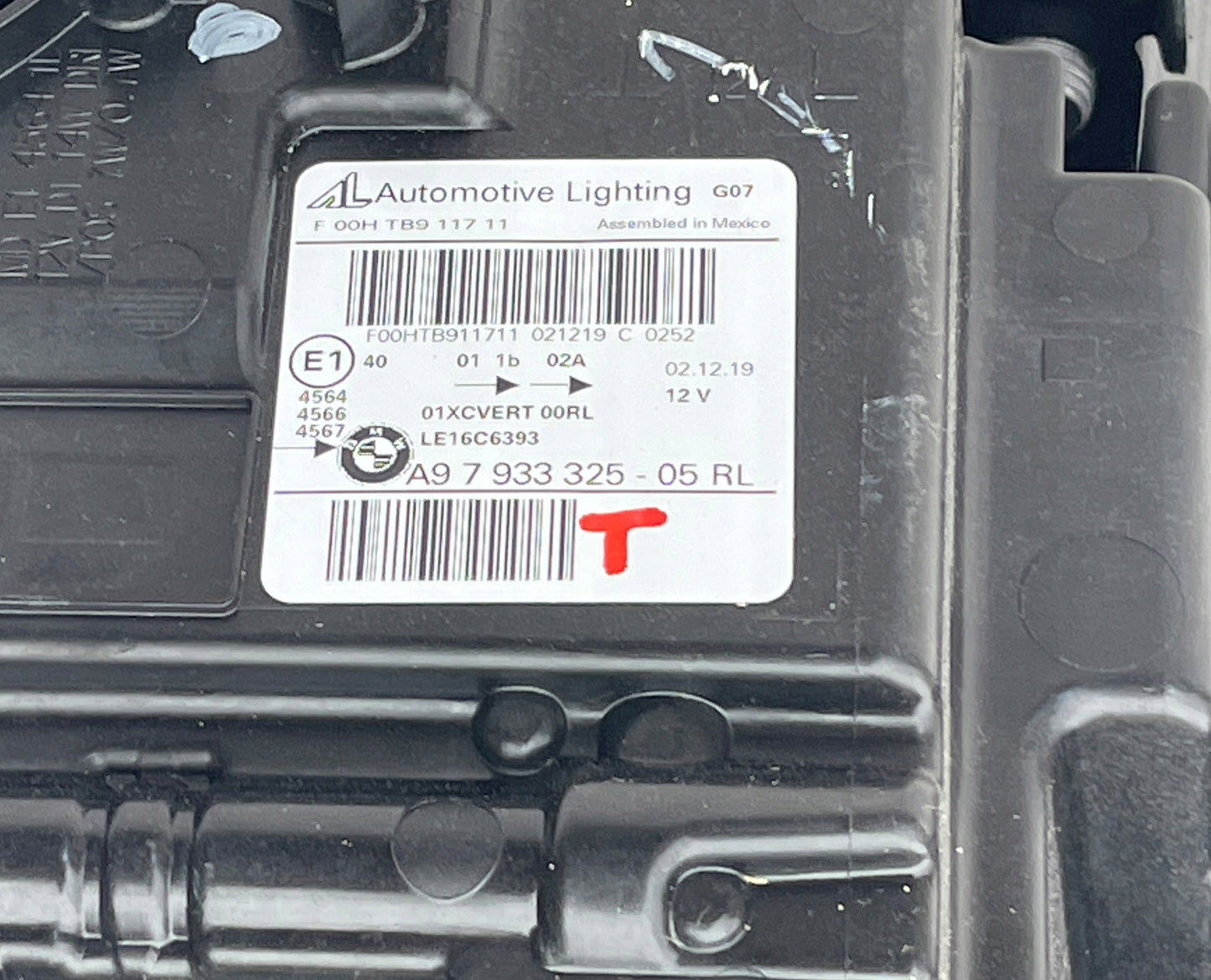 BMW X7 G07 headlight laser USA, OEM, Part number: 63117933325 63117933326