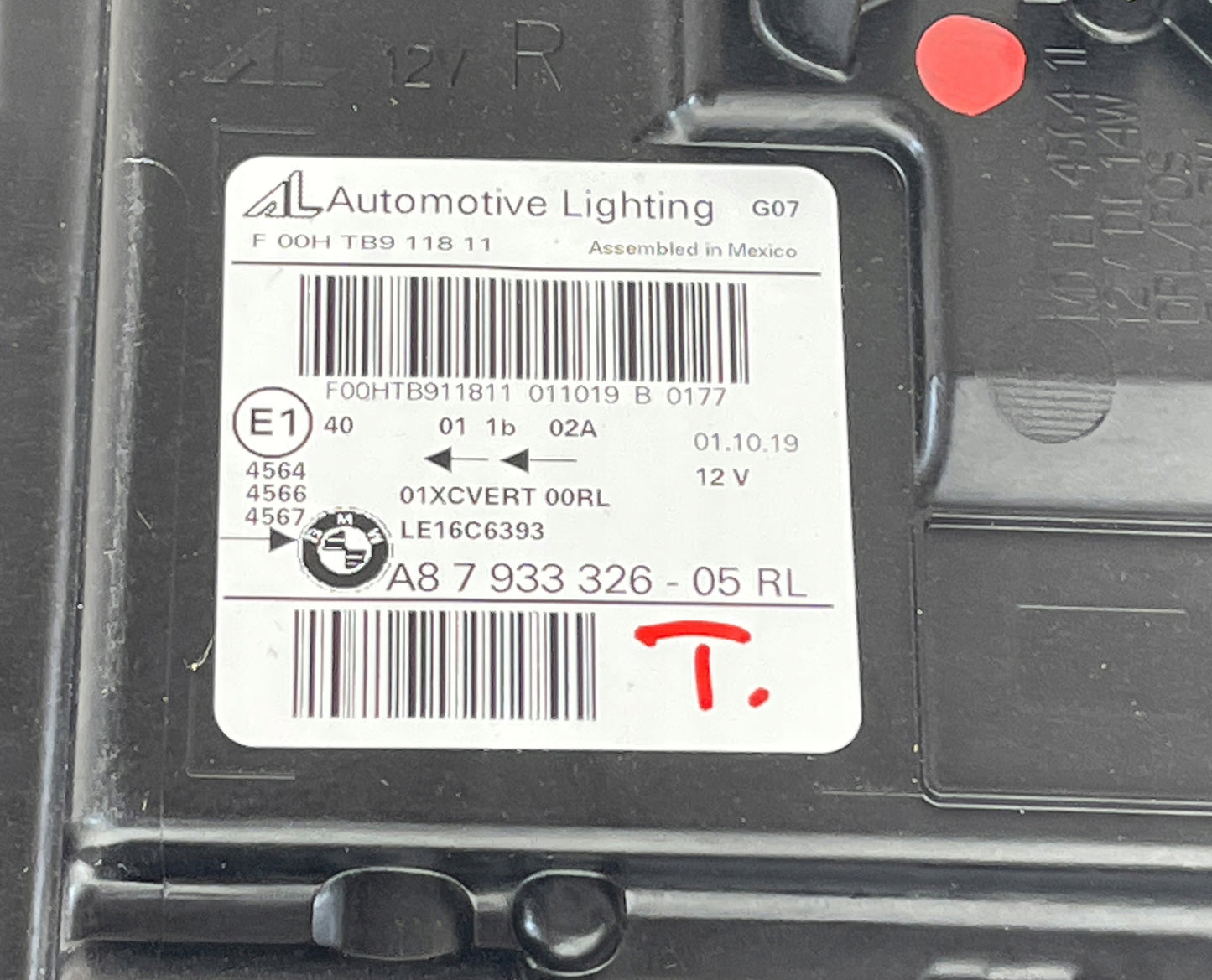 BMW X7 G07 headlight laser USA, OEM, Part number: 63117933325 63117933326