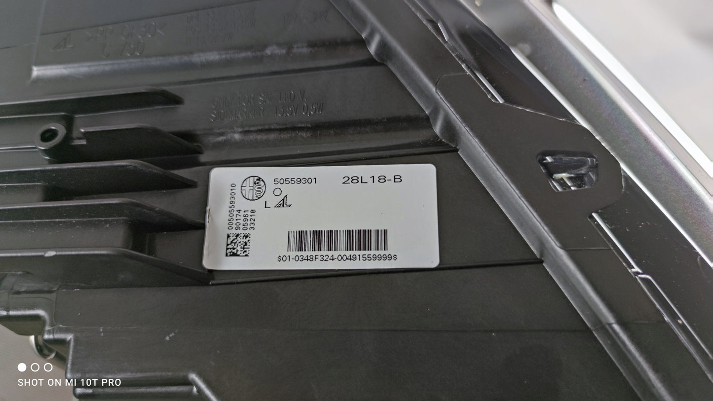 Alfa Romeo Stelvio headlight Xenon USA, OEM, Part number: 50563960 50559301