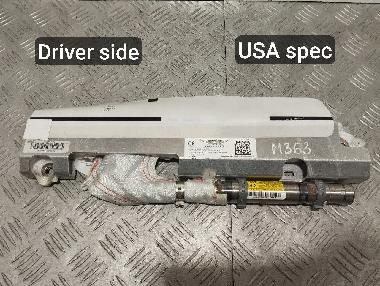 Aston Martin DB11 Curtain airbag LH, OEM, Part number: KY53B14K158AA