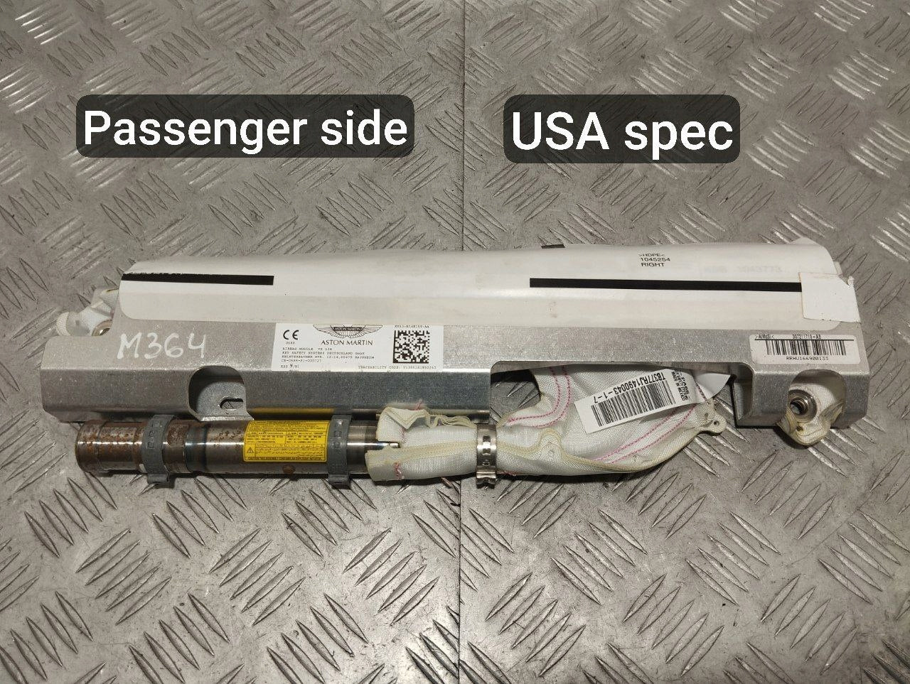 Aston Martin DB11 Curtain airbag RH, OEM, Part number: KY53B14K159AA