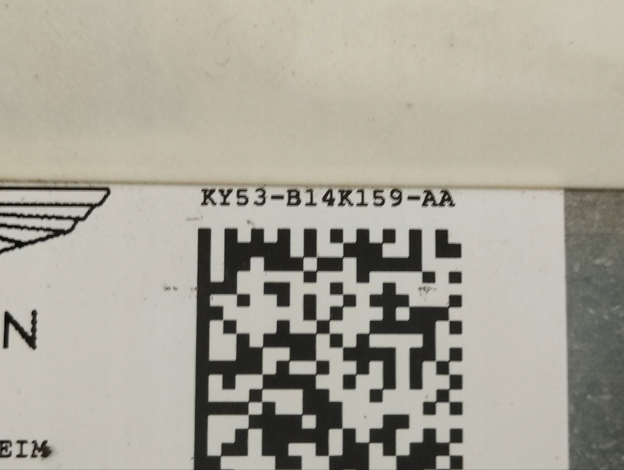 Aston Martin DB11 Curtain airbag RH, OEM, Part number: KY53B14K159AA