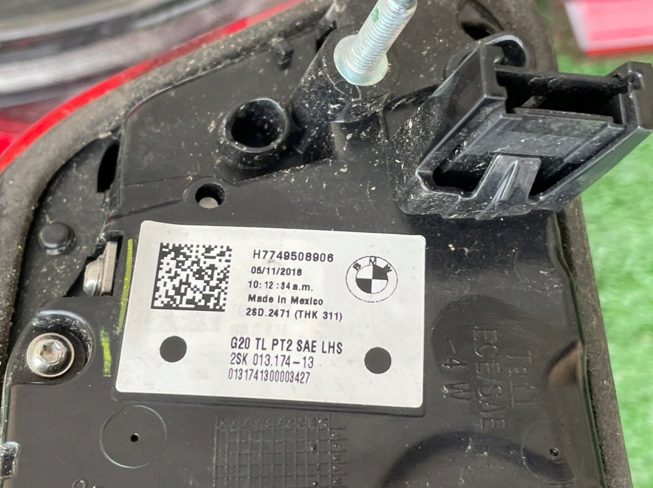 BMW G20 G80 USA Tail light LH, OEM, Part number: 7495085 7495089